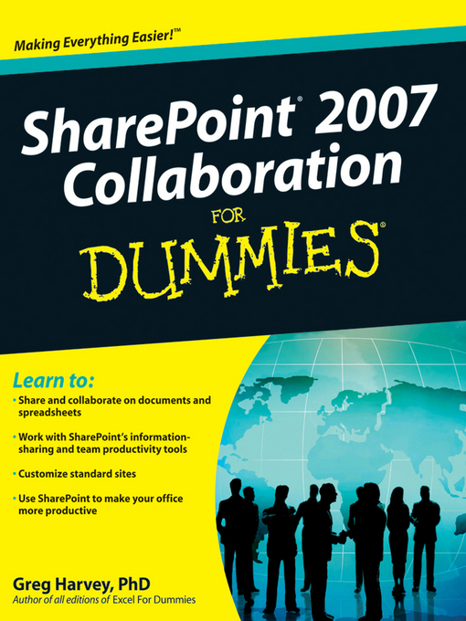 Cover image for SharePoint 2007 Collaboration For Dummies
